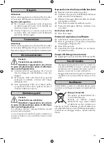 Preview for 19 page of Wurth Master SEG 10 Translation Of The Original Operating Instructions