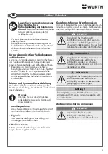 Предварительный просмотр 5 страницы wurth 0702 9061 Original Operating Instructions