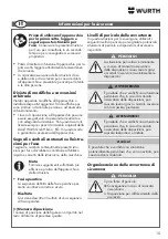 Предварительный просмотр 15 страницы wurth 0702 9061 Original Operating Instructions