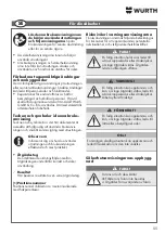 Предварительный просмотр 55 страницы wurth 0702 9061 Original Operating Instructions