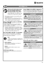 Предварительный просмотр 65 страницы wurth 0702 9061 Original Operating Instructions