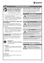 Предварительный просмотр 75 страницы wurth 0702 9061 Original Operating Instructions