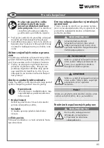 Предварительный просмотр 85 страницы wurth 0702 9061 Original Operating Instructions