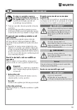 Предварительный просмотр 95 страницы wurth 0702 9061 Original Operating Instructions