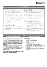 Preview for 111 page of wurth 0702 9061 Original Operating Instructions