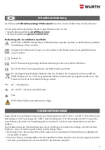 Preview for 3 page of wurth 0715 58 770 Translation Of The Original Operating Instructions