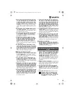 Предварительный просмотр 28 страницы wurth ASS 14-1/4 Translation Of The Original Operating Instructions