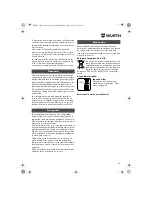 Предварительный просмотр 40 страницы wurth ASS 14-1/4 Translation Of The Original Operating Instructions