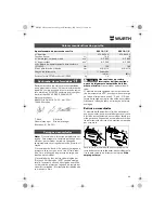 Предварительный просмотр 44 страницы wurth ASS 14-1/4 Translation Of The Original Operating Instructions