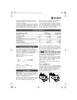 Предварительный просмотр 51 страницы wurth ASS 14-1/4 Translation Of The Original Operating Instructions