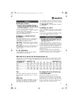 Предварительный просмотр 77 страницы wurth ASS 14-1/4 Translation Of The Original Operating Instructions