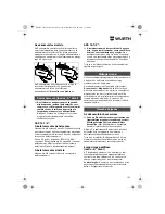 Предварительный просмотр 105 страницы wurth ASS 14-1/4 Translation Of The Original Operating Instructions