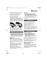 Предварительный просмотр 118 страницы wurth ASS 14-1/4 Translation Of The Original Operating Instructions