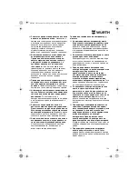 Предварительный просмотр 136 страницы wurth ASS 14-1/4 Translation Of The Original Operating Instructions