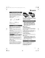 Предварительный просмотр 146 страницы wurth ASS 14-1/4 Translation Of The Original Operating Instructions