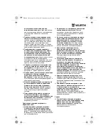 Предварительный просмотр 165 страницы wurth ASS 14-1/4 Translation Of The Original Operating Instructions