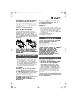 Предварительный просмотр 168 страницы wurth ASS 14-1/4 Translation Of The Original Operating Instructions