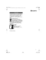 Предварительный просмотр 171 страницы wurth ASS 14-1/4 Translation Of The Original Operating Instructions