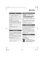 Предварительный просмотр 29 страницы wurth ASS18-1/2" HT Translation Of The Original Operating Instructions