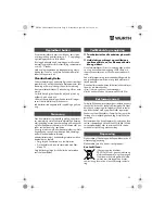 Предварительный просмотр 32 страницы wurth ASS18-1/2" HT Translation Of The Original Operating Instructions