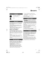 Preview for 55 page of wurth ASS18-1/2" HT Translation Of The Original Operating Instructions