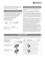 Preview for 7 page of wurth H 28-MLE Power Translation Of The Original Operating Instructions