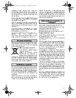 Preview for 51 page of wurth HKS 55 Combi Operating Instructions Manual