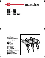 Предварительный просмотр 1 страницы wurth HLG 1800 Operating Instructions Manual