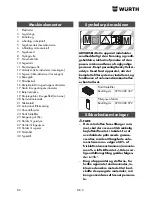 Предварительный просмотр 82 страницы wurth ISS 45-M automatic Translation Of The Original Operating Instructions