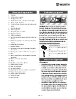 Preview for 184 page of wurth ISS 45-M automatic Translation Of The Original Operating Instructions