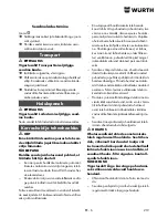 Предварительный просмотр 219 страницы wurth ISS 45-M automatic Translation Of The Original Operating Instructions