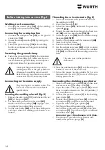 Предварительный просмотр 14 страницы wurth MM 230 Original Operating Instructions