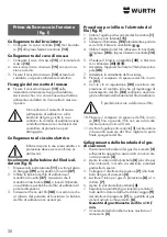 Предварительный просмотр 20 страницы wurth MM 230 Original Operating Instructions