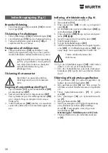 Предварительный просмотр 50 страницы wurth MM 230 Original Operating Instructions