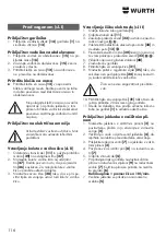 Предварительный просмотр 116 страницы wurth MM 230 Original Operating Instructions