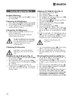 Предварительный просмотр 50 страницы wurth MM 350 Original Operating Instructions