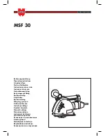 wurth MSF 30 Operating Instructions Manual preview