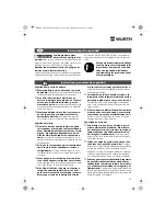 Preview for 32 page of wurth S 10-A Translation Of The Original Operating Instructions