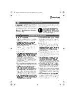 Preview for 53 page of wurth S 10-A Translation Of The Original Operating Instructions