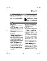 Preview for 84 page of wurth S 10-A Translation Of The Original Operating Instructions