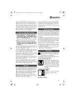 Preview for 165 page of wurth S 10-A Translation Of The Original Operating Instructions