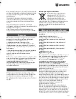 Предварительный просмотр 79 страницы wurth S 3-A Translation Of The Original Operating Instructions