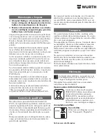 Preview for 53 page of wurth SBS 10-A Translation Of The Original Operating Instructions