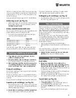 Preview for 66 page of wurth SBS 10-A Translation Of The Original Operating Instructions