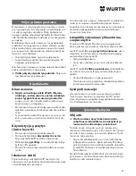 Preview for 81 page of wurth SBS 10-A Translation Of The Original Operating Instructions