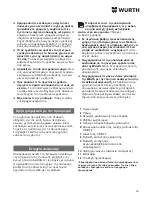 Preview for 94 page of wurth SBS 10-A Translation Of The Original Operating Instructions