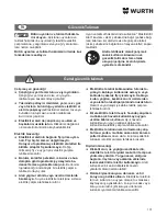 Preview for 101 page of wurth SBS 10-A Translation Of The Original Operating Instructions