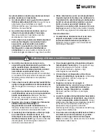 Preview for 120 page of wurth SBS 10-A Translation Of The Original Operating Instructions