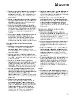 Preview for 145 page of wurth SBS 10-A Translation Of The Original Operating Instructions