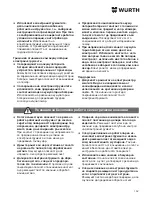 Preview for 162 page of wurth SBS 10-A Translation Of The Original Operating Instructions